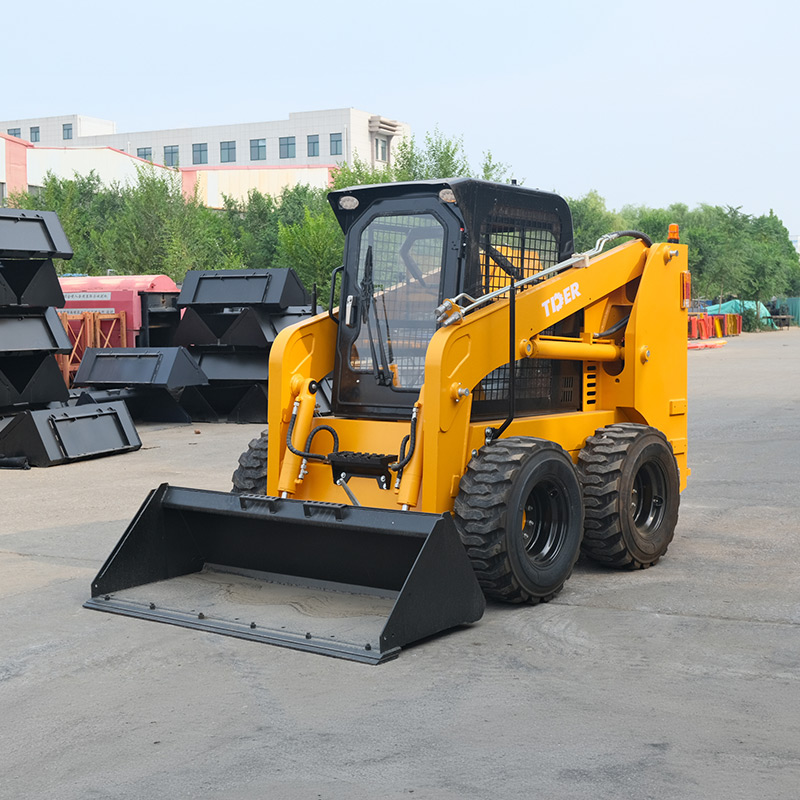 1200kg Wheeled Skid Steer with Weichai Engine and European System