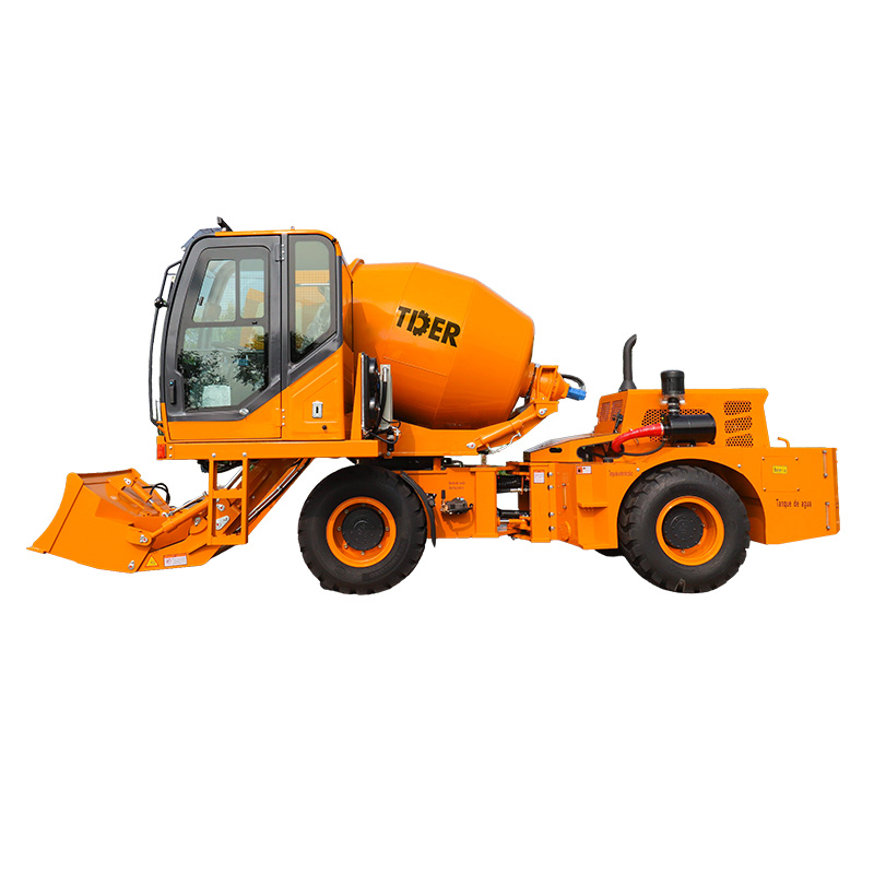 Small Concrete Mixer Truck