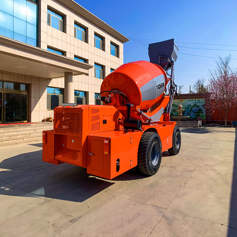4.2m³ One-Piece Frame Concrete Mix Truck For Sale