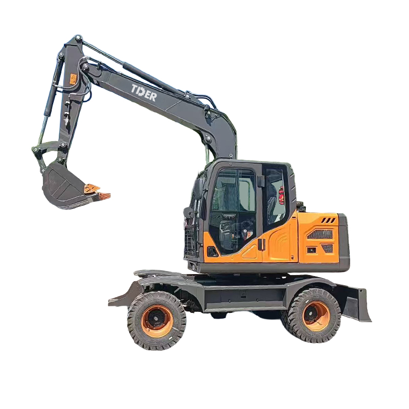 Excavator With Wheels