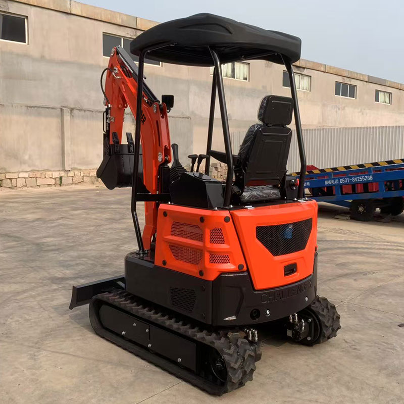 Máy xúc mini 2 tấn với linh kiện Nhật Bản.
