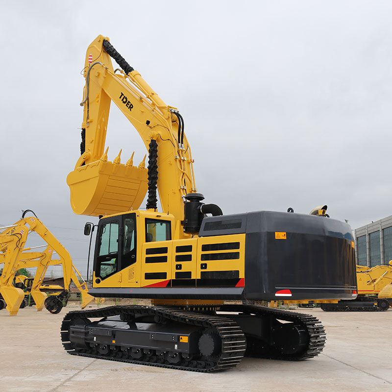 Máy xúc bánh xích 52 tấn trang bị động cơ Isuzu