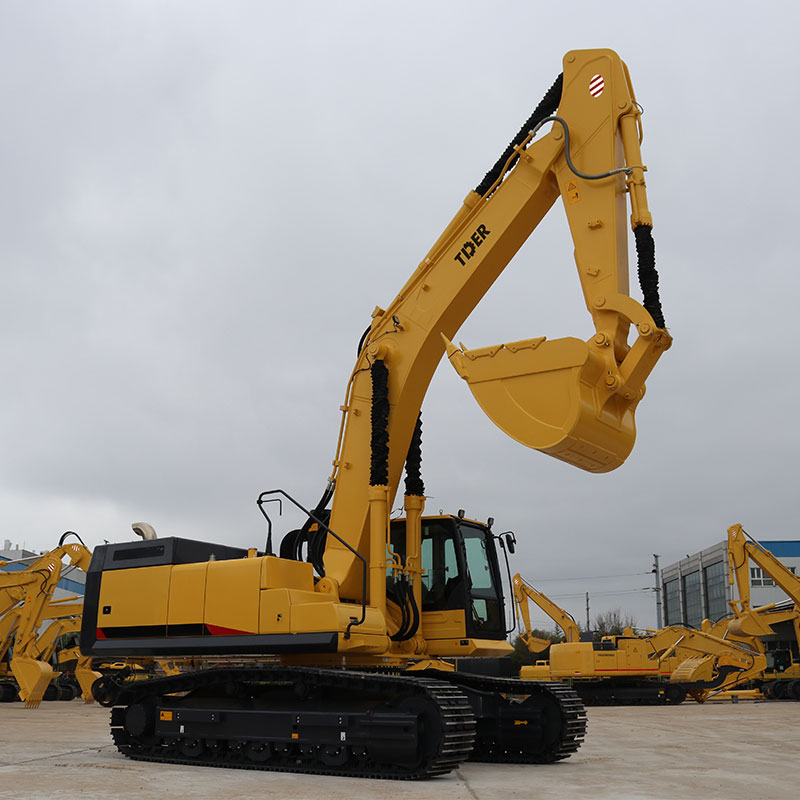 Máy xúc bánh xích 52 tấn trang bị động cơ Isuzu