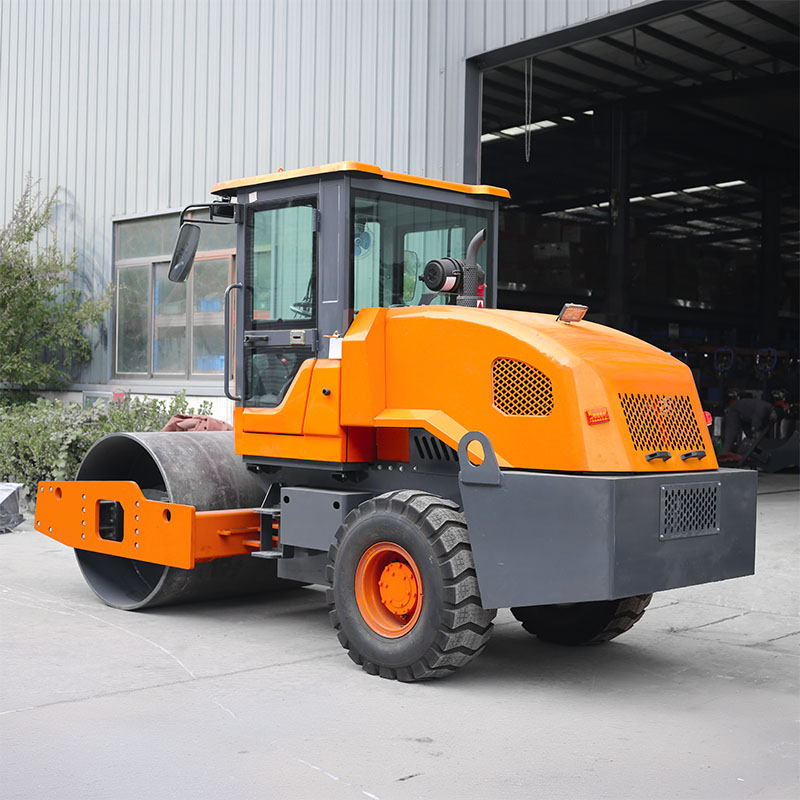 Máy lu đơn tang trống 6 tấn với hệ thống thủy lực XCMG