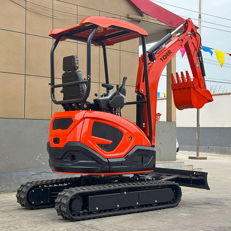 Máy xúc mini 2,5 tấn được thiết kế để mang lại sự thoải mái cho người vận hành.