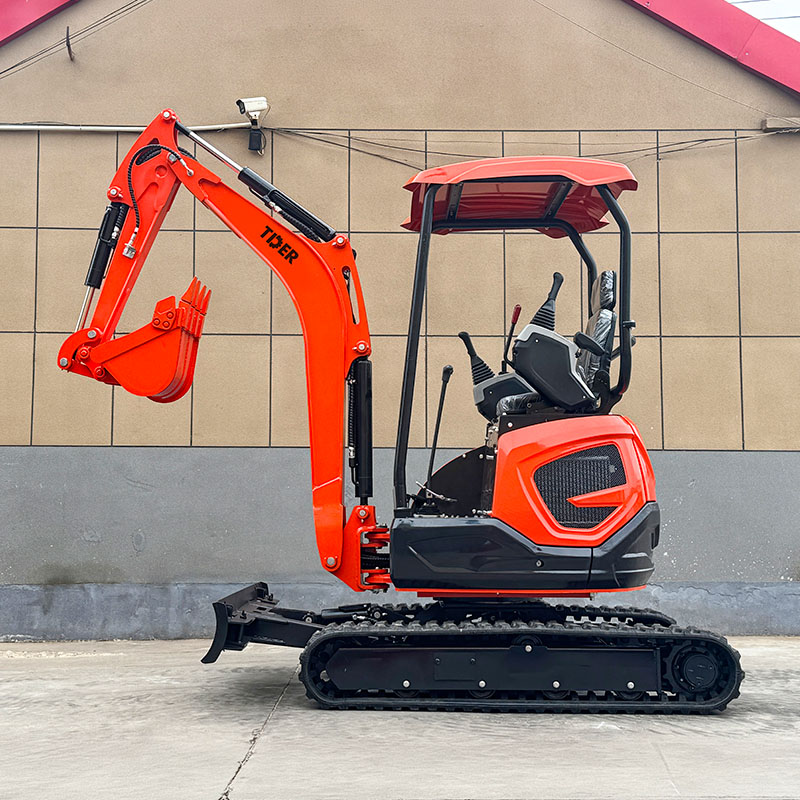 Máy xúc mini 2,5 tấn được thiết kế để mang lại sự thoải mái cho người vận hành.